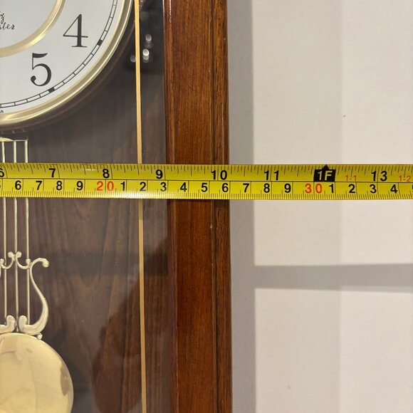 Ergo Westminster quartz wooden wall clock - Picture 8 of 11